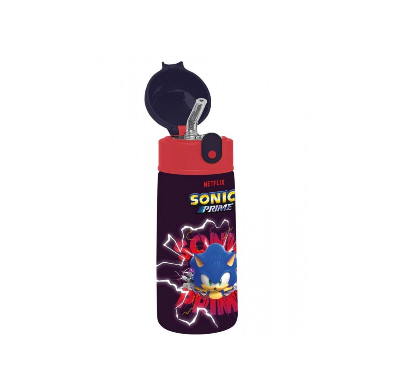 Sonic- borraccia termica seven con cannuccia 460ml