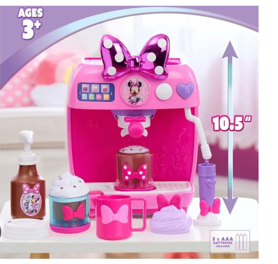Minnie Mouse- Caffettiera con accessori,luci e suoni