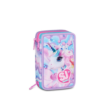 Sj Gang- Astuccio 3 zip completo unicorn 2026/27