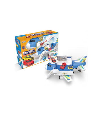 Parcheggio aereo- con auto e aereo inclusi