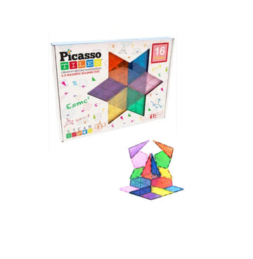 Picasso- Costruzioni magnetiche geometriche 16 pezzi