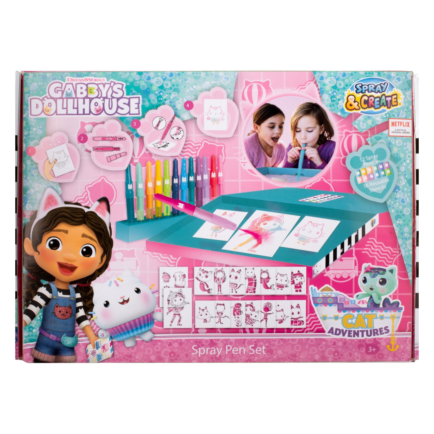 Gabby’s Dollhouse- set penne spray Deluxe