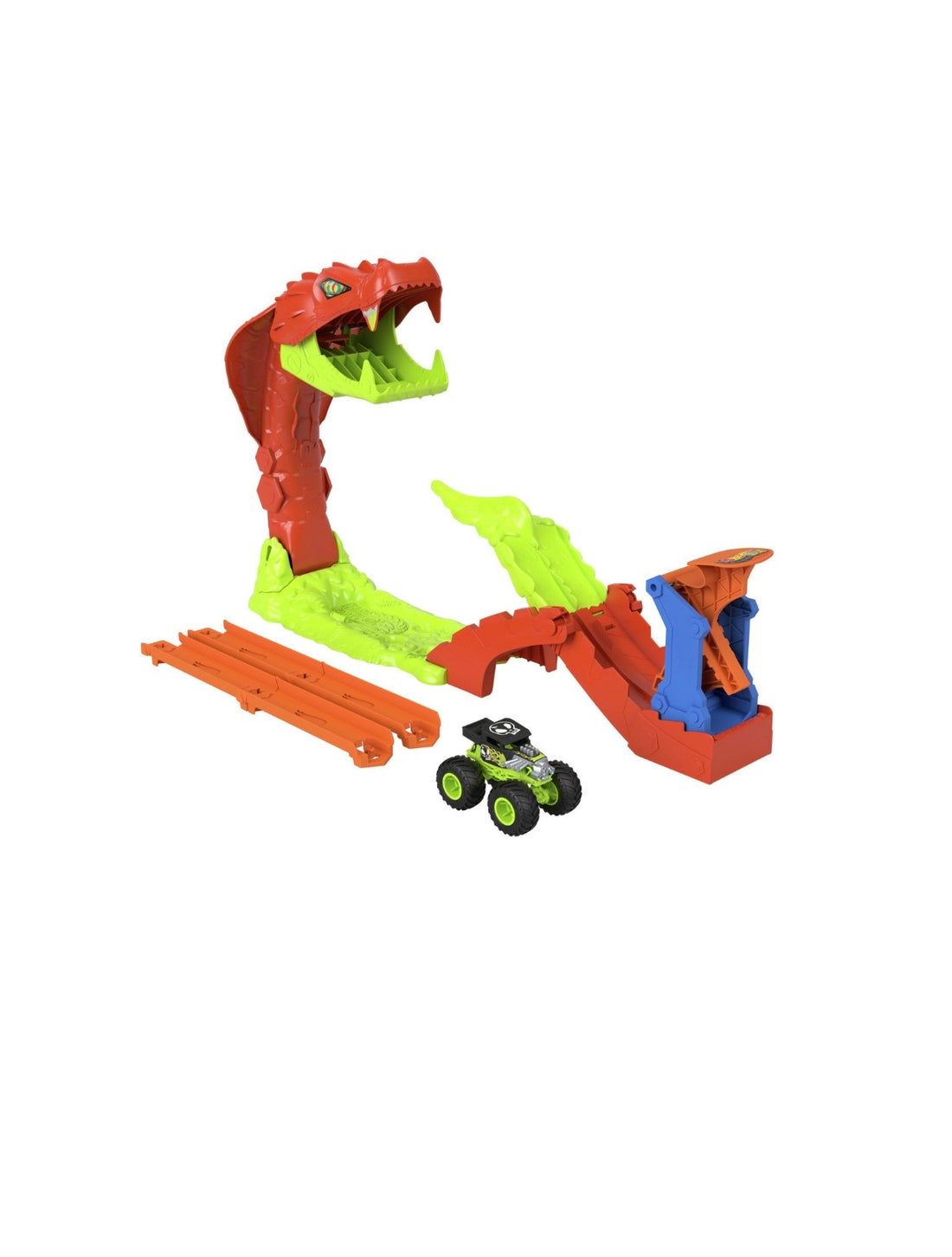 HotWheels- Monster truck snake slam