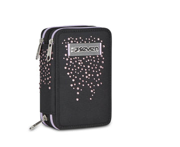 Seven- Astuccio 3 zip completo glitzycute 2026/27