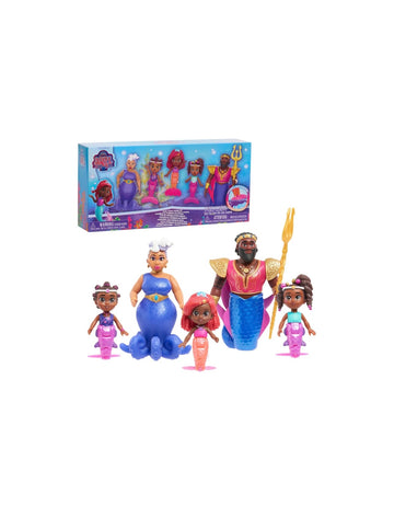 Disney Junior- Set personaggi Ariel royal family