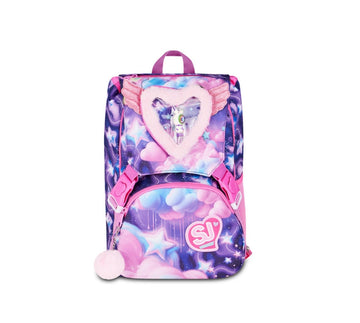 Sj Gang- Zaino estensibile big fluffy pink 2026/27
