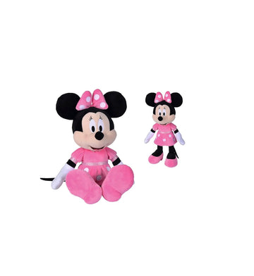 Minnie Mouse- Peluche 43cm abiti fucsia