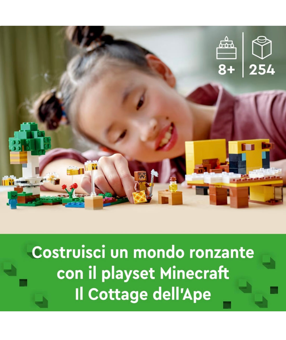 Lego- Minecraft il cottage dell’ape