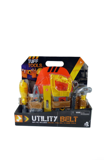 Kidz Corner- Cintura attrezzi da lavoro con casco