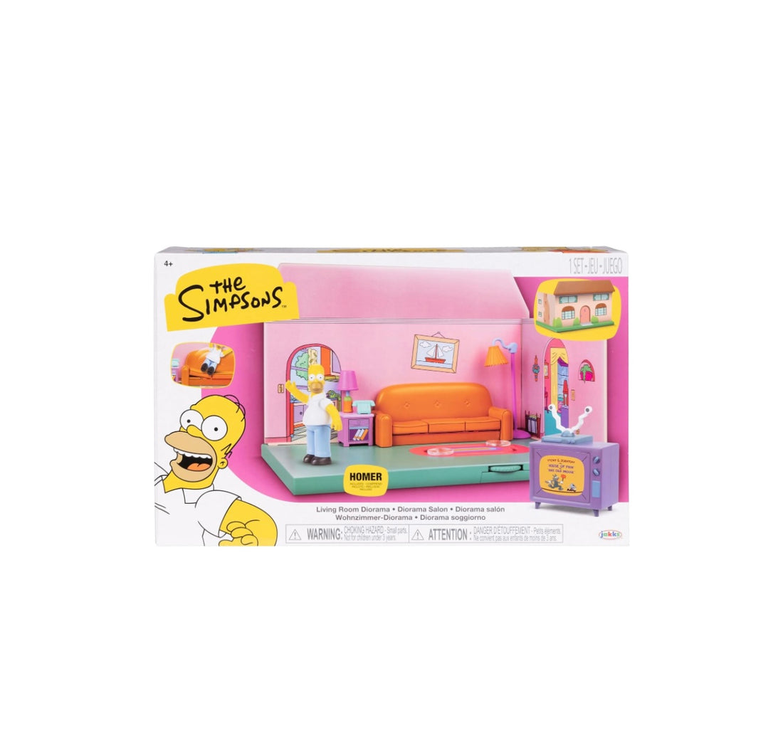 The Simpson - play set la casa con accessori e personaggio