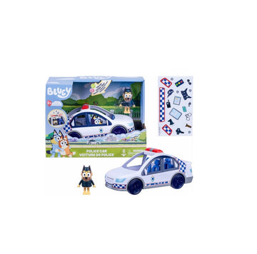 Bluey- Auto della polizia luci e suoni