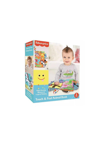 Fisher Price- Libro sensoriale cuccioli della giungla