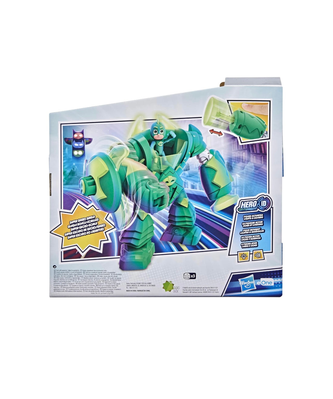 PJ MASKS- ROBO GEKO CON LUCI E SUONI