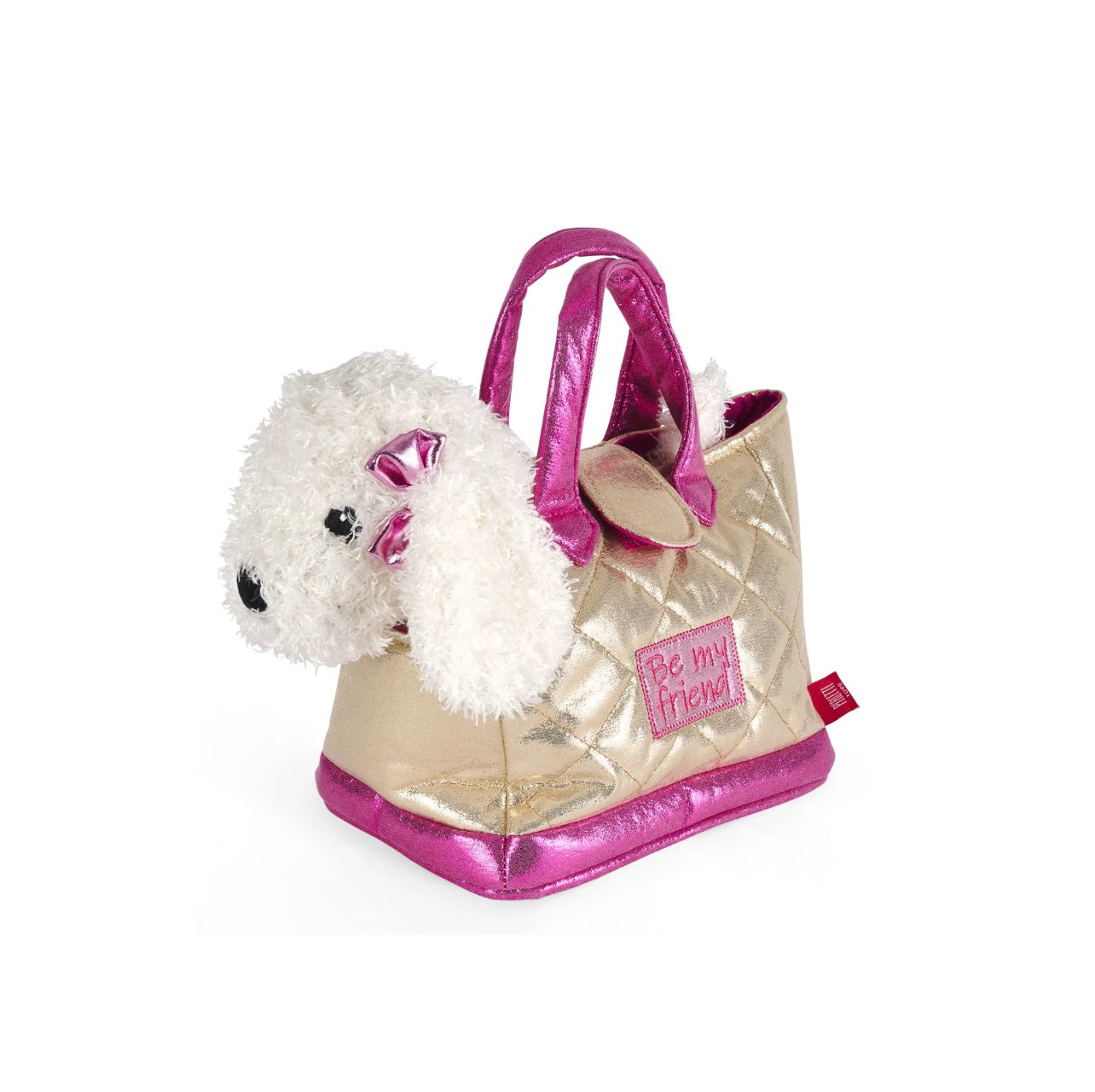 Perletti- borsetta con peluche rimovibile Didì dog