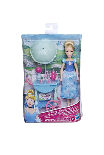 Disney Princess- Cenerentola play set con carrello da the