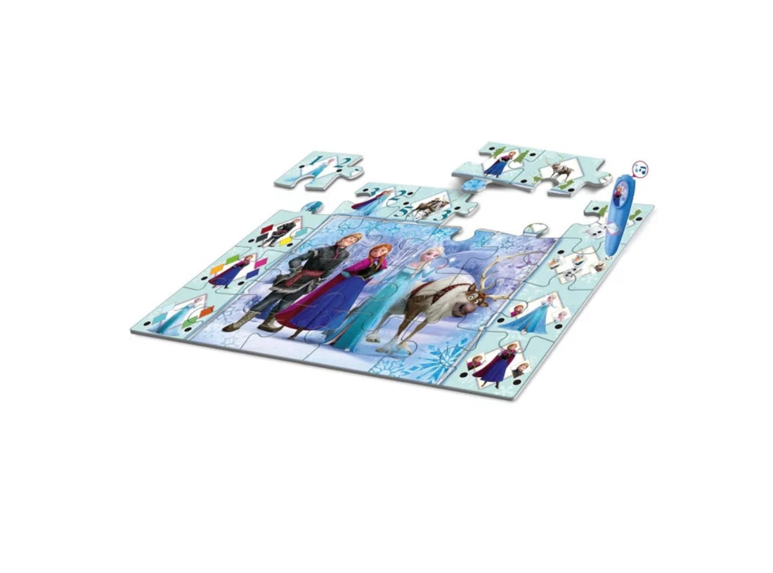 Frozen- Puzzle interattivo 24 pezzi