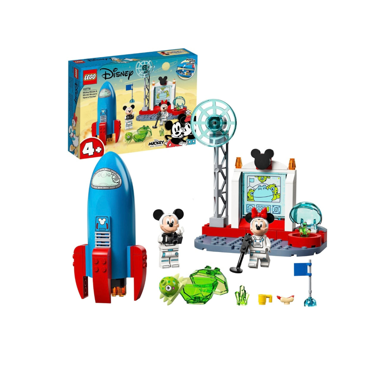 IL RAZZO SPAZIALE DI MINNIE E MICKEY MOUSE