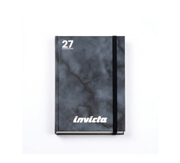 Invicta- Diario standard con elastico marmo grey 2026/27