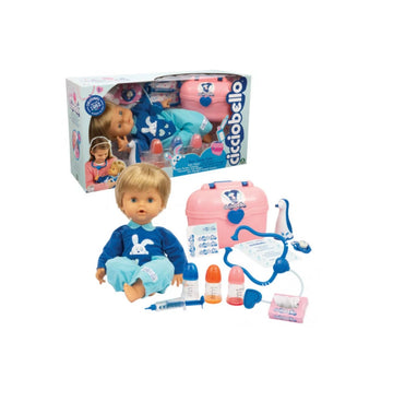 Cicciobello- Bua tante cure Deluxe con kit piccola dottoressa