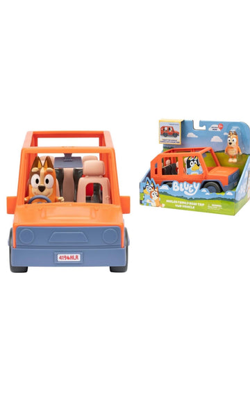 Bluey- Jeep con Chilli