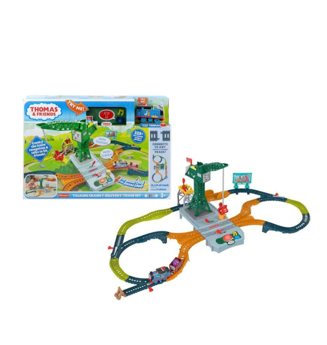 Thomas and Friends- pista centro di smistamento Cranky