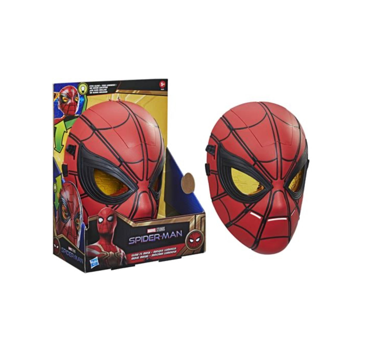 SPIDERMAN- MASCHERA CON LUCI