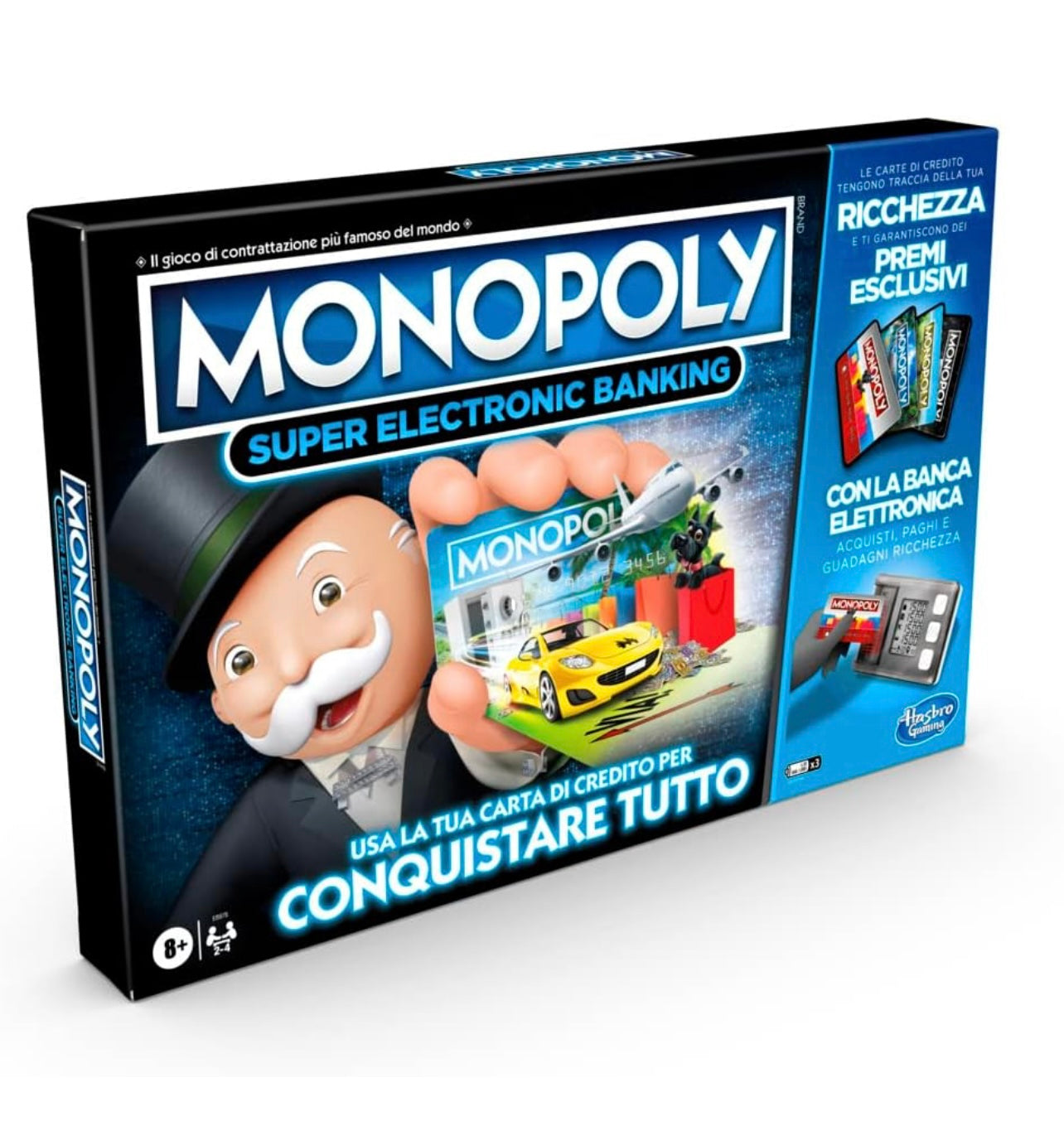 HASBRO- MONOPOLY SUPER ELETTRONIC BANKING