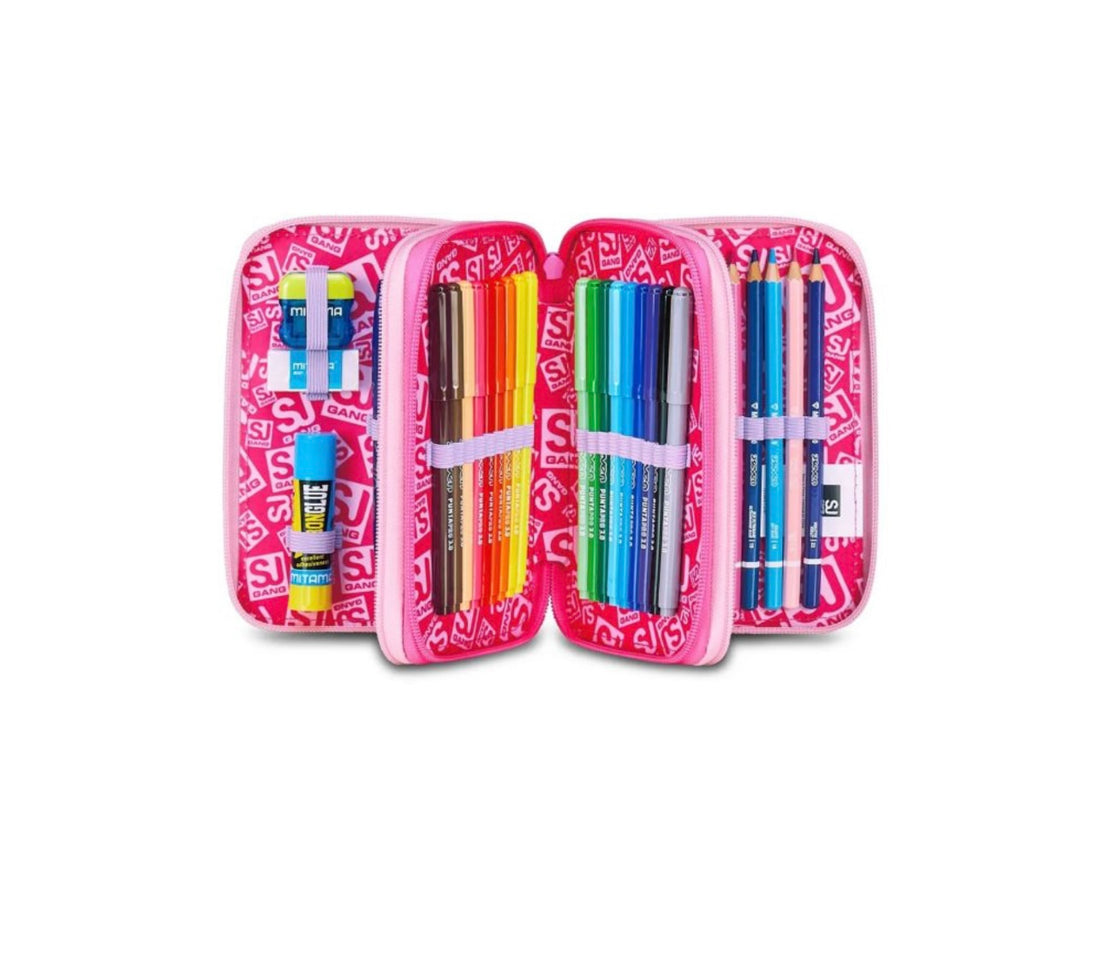 Sj Ever- Astuccio 3 zip completo Unicornside 2025/26