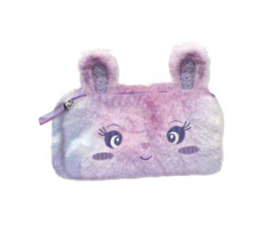 MofuMofu- astuccio porta tutto effetto peluche modelli assortiti