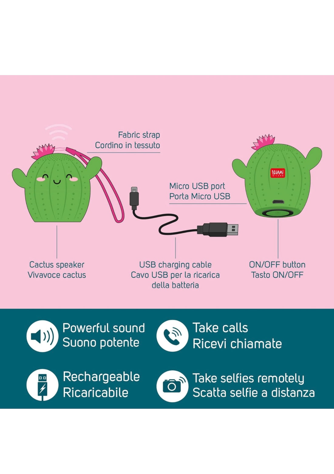 CACTUS- MINI SPEAKER