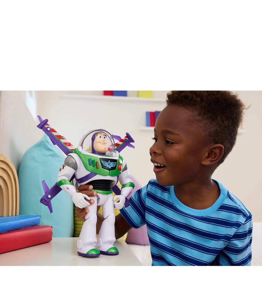 Toy Srory 5- Buzz Lightyear Hi-Tech con luci e suoni del film