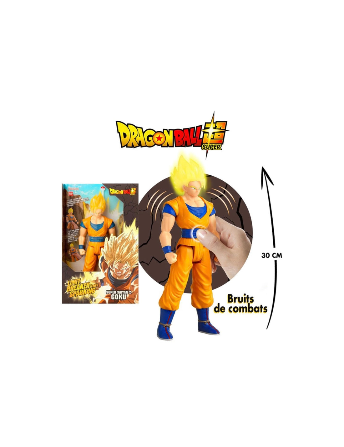 Dragon Ball- Super Saiyan Sparking luci e suoni