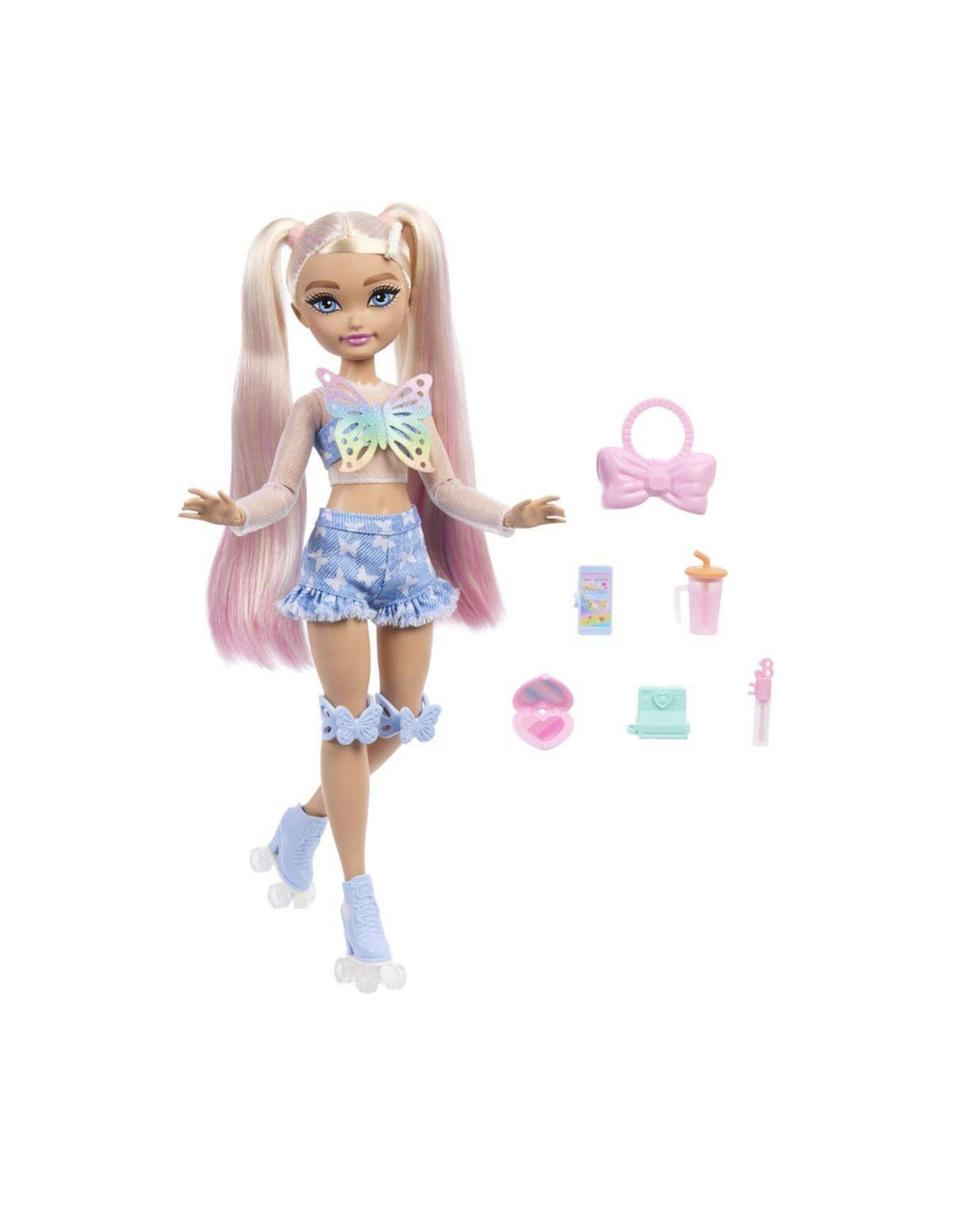 Barbie- Dream besties Malibù skate party con accessori