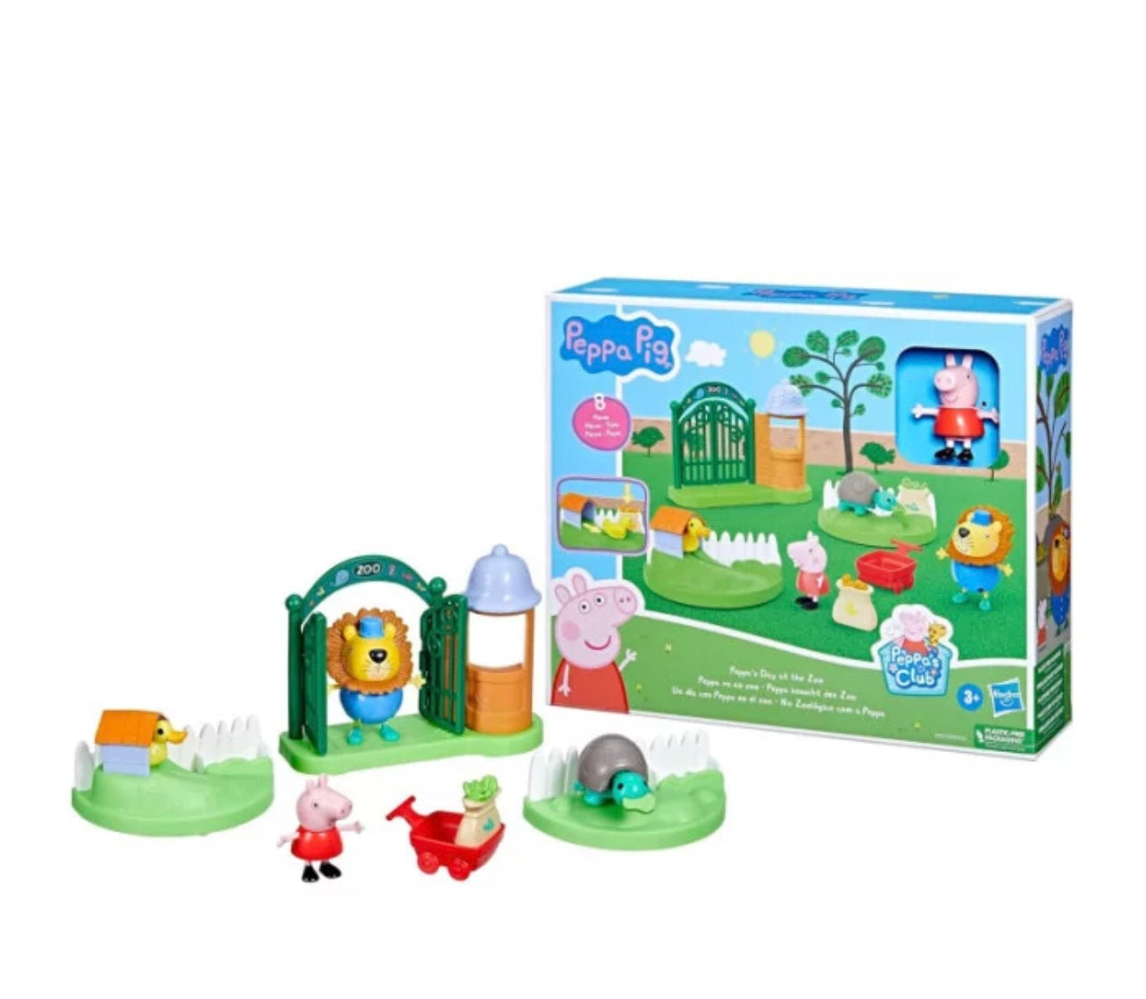 Peppa Pig- Playset una giornata allo zoo