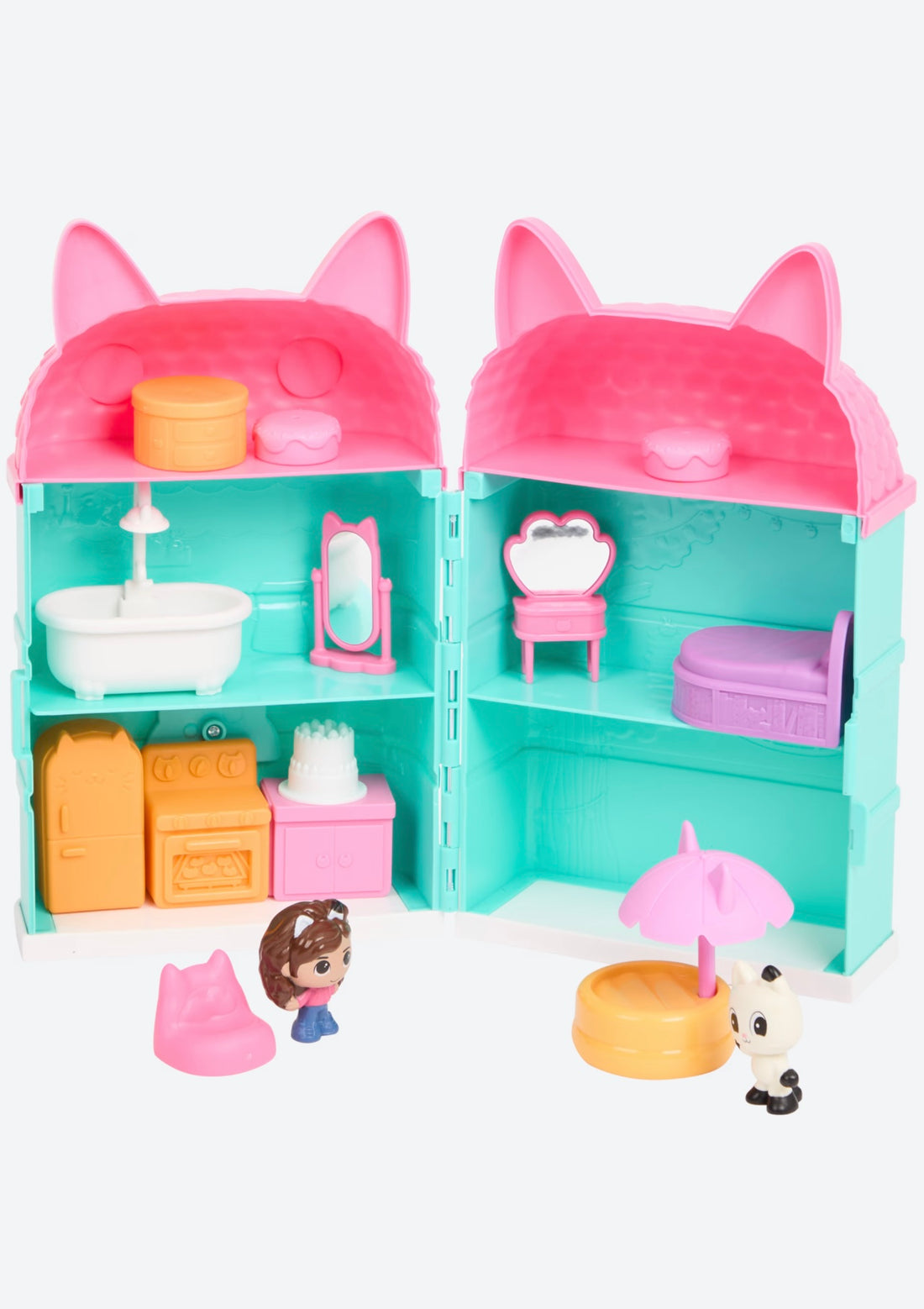 Gabby Doll House- Playset casa con personaggi