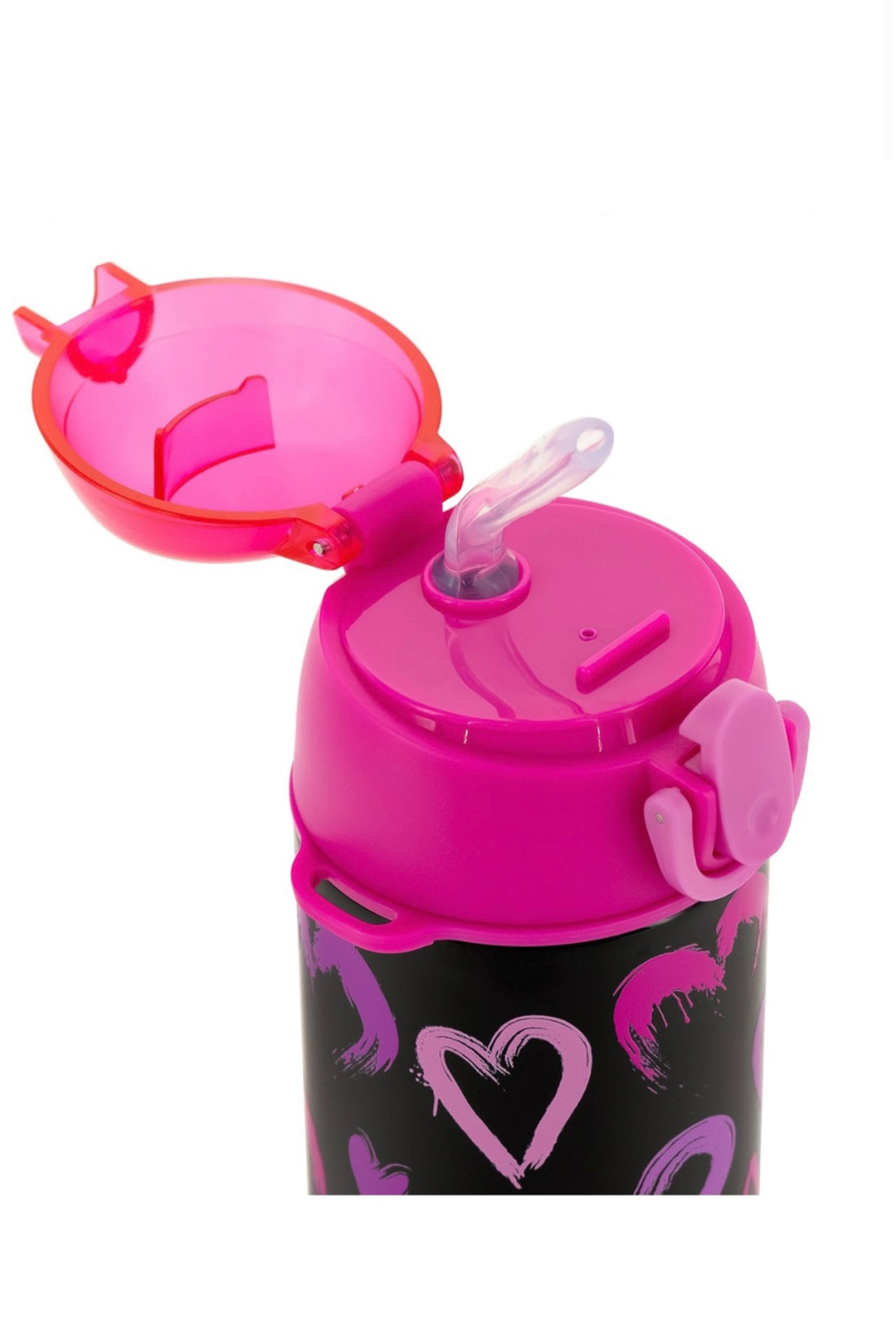Julian Ross- Borraccia termica con cannuccia 500 ml Heart