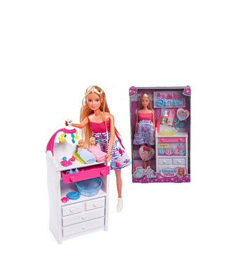 Steffi Love- Welcome gemellini con fasciatoio  e accessori