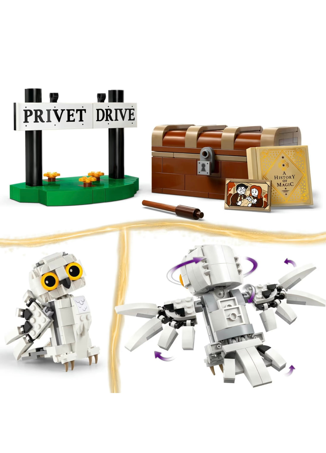 Lego- Harry Potter Edvige al numero 4 di Privet drive