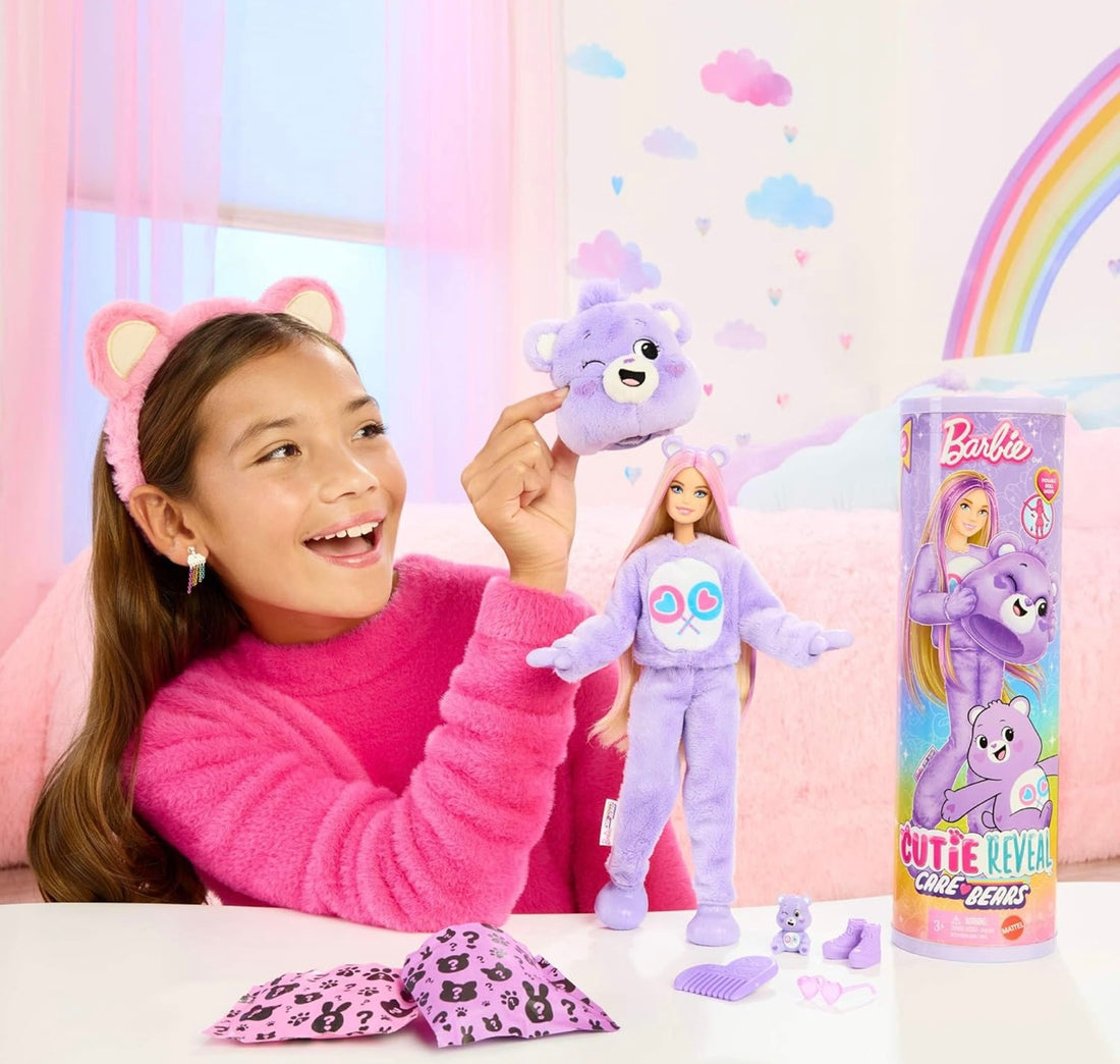Barbie- Cutie Reveal care bears Share bear
