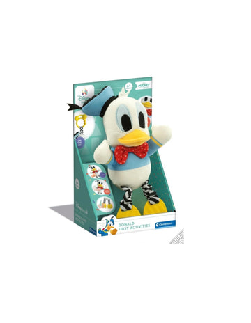 Baby Clementoni- Peluche paperino first activity
