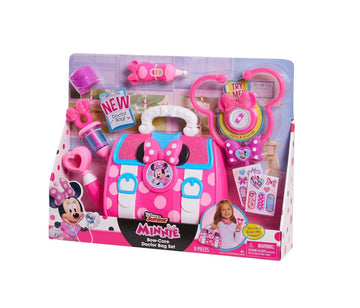 Minnie Mouse- Set valigetta dottore con accessori luci e suoni