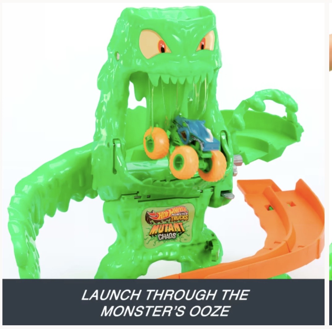 Hotwheels- Monster truck Pista sfida del mostro