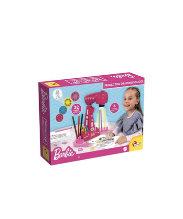Barbie- Proiettore 4 dischi con accessori