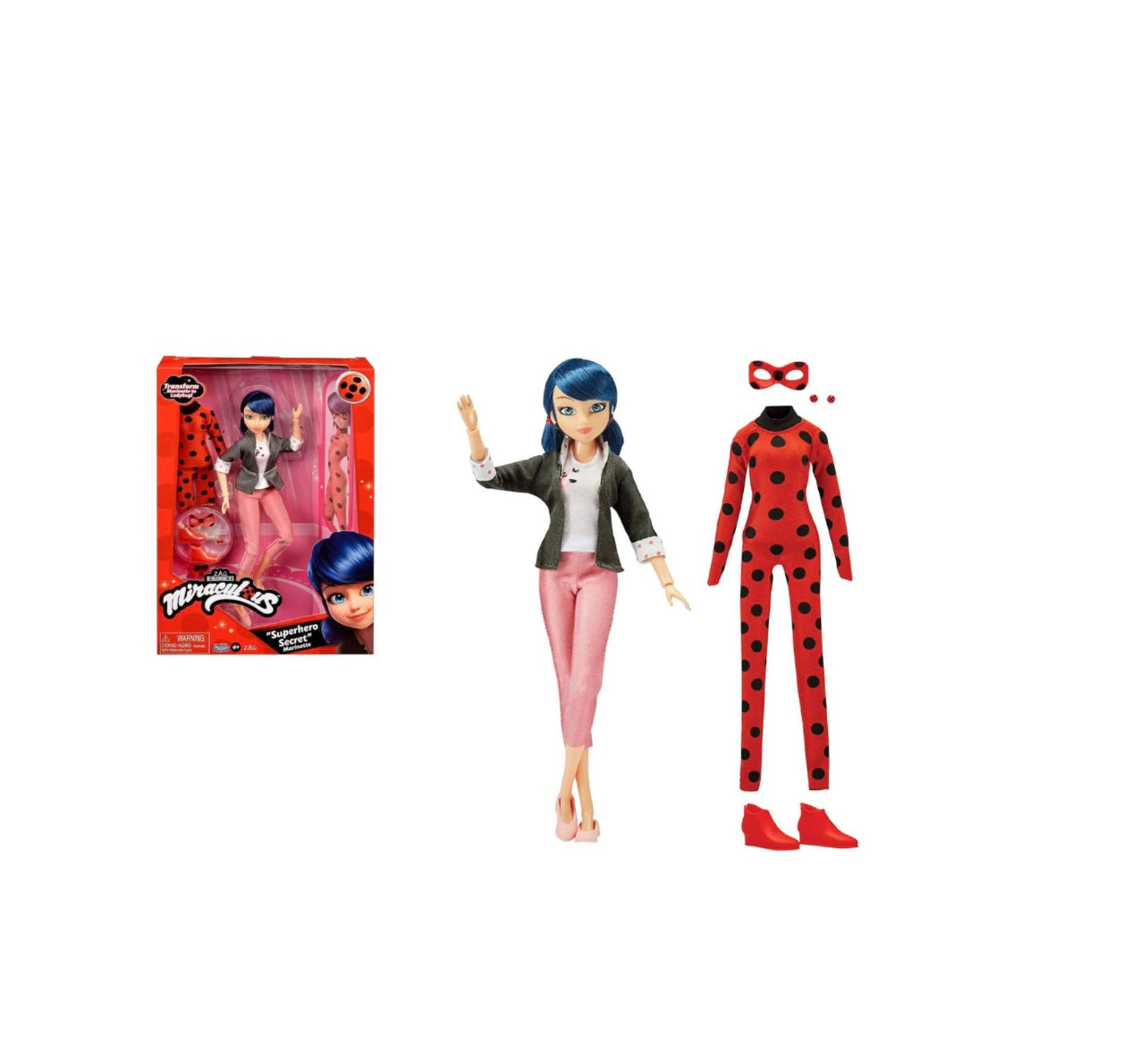 Miracolous- Lady Bug doppio abito