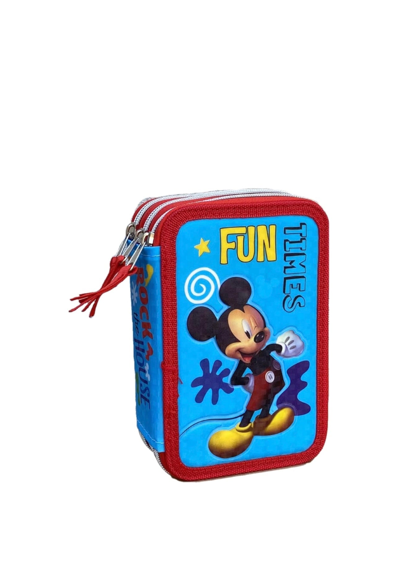 Mickey Mouse- Astuccio 3 zip completo