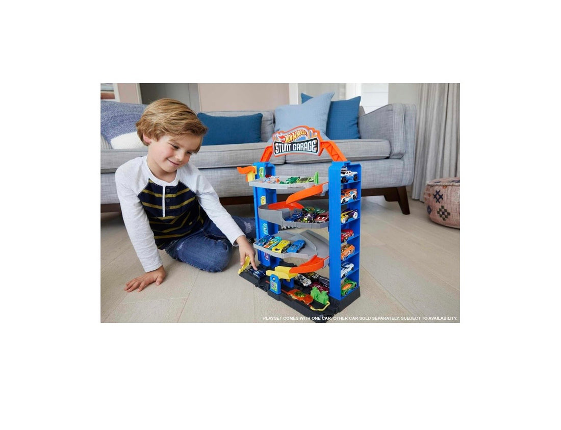 Hotwheels- City garage acrobazie