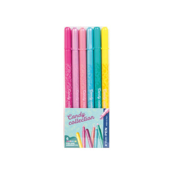 Giotto Candy Collection- 6 tratto Pen