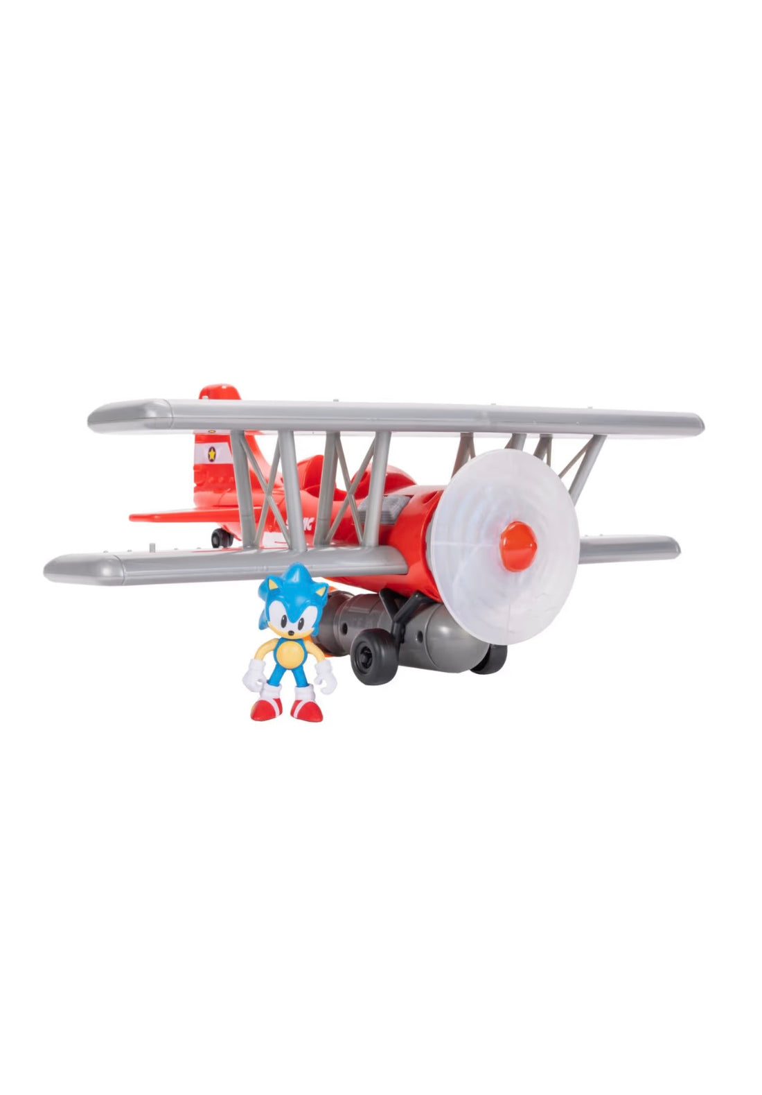 Sonic- Biplano tornado con personaggio incluso