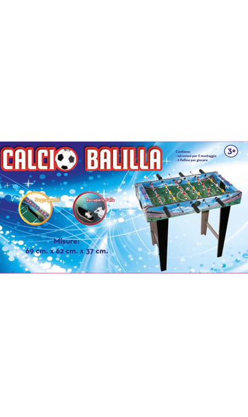 Calcio Balilla- Con gambe in legno