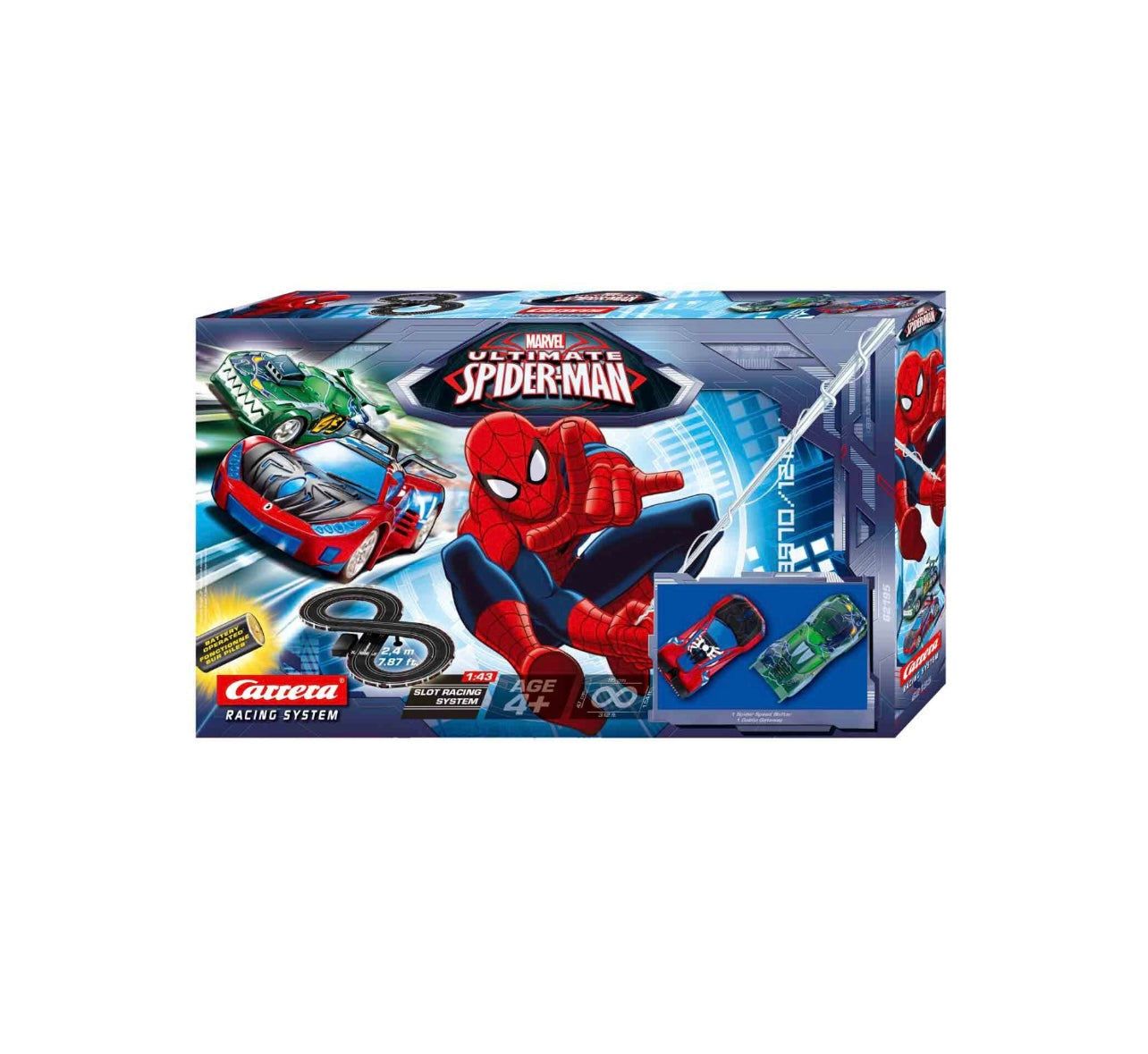 Carrera- pista Spider Man ultimate